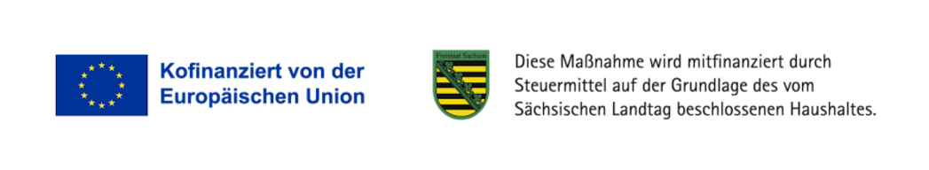 co-funded by tax revenues based on the budget adopted by the Saxon State Parliament
